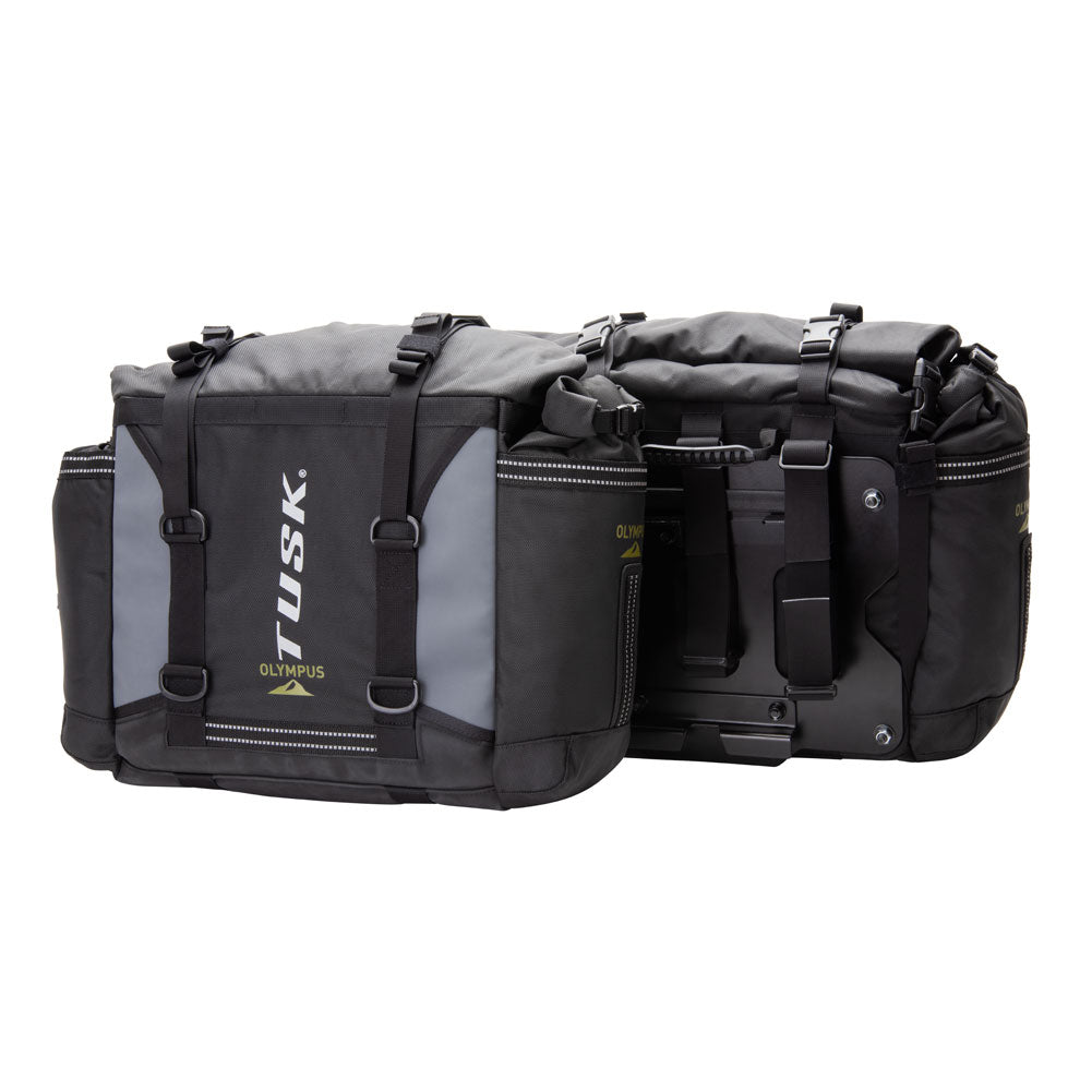 Tusk Pannier Racks With Olympus Pannier Bags#199966-P