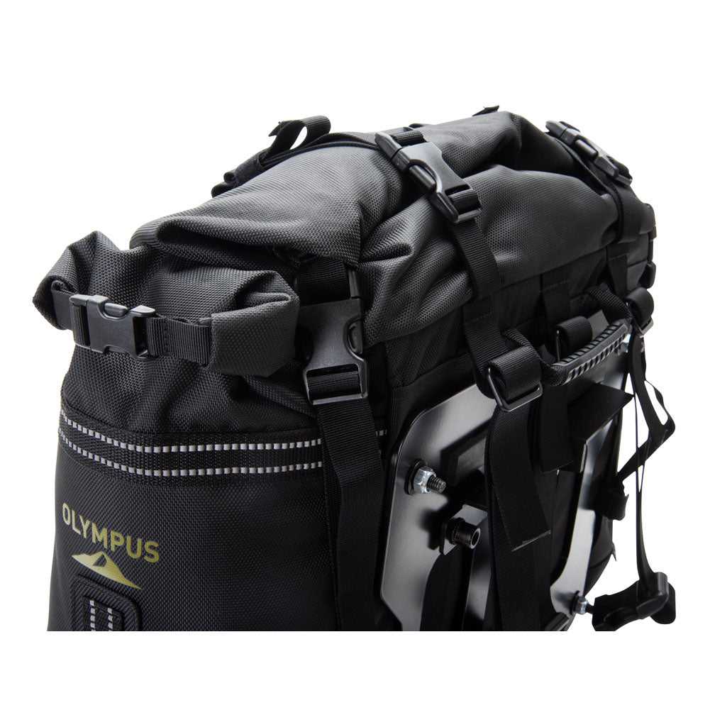 Tusk Pannier Racks With Olympus Pannier Bags#199966-P