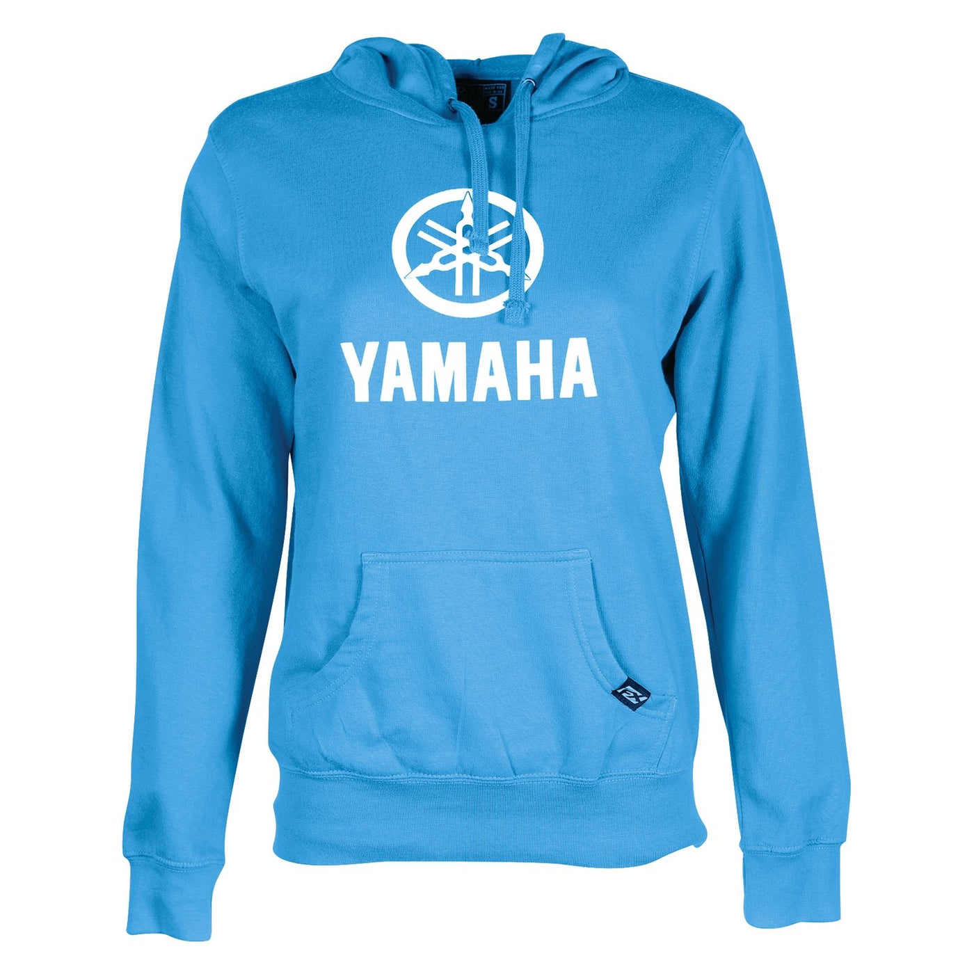 Factory Effex Yamaha Stacked Women's Pullover Hoody (Large, Aquamarine)#mpn_20-88224