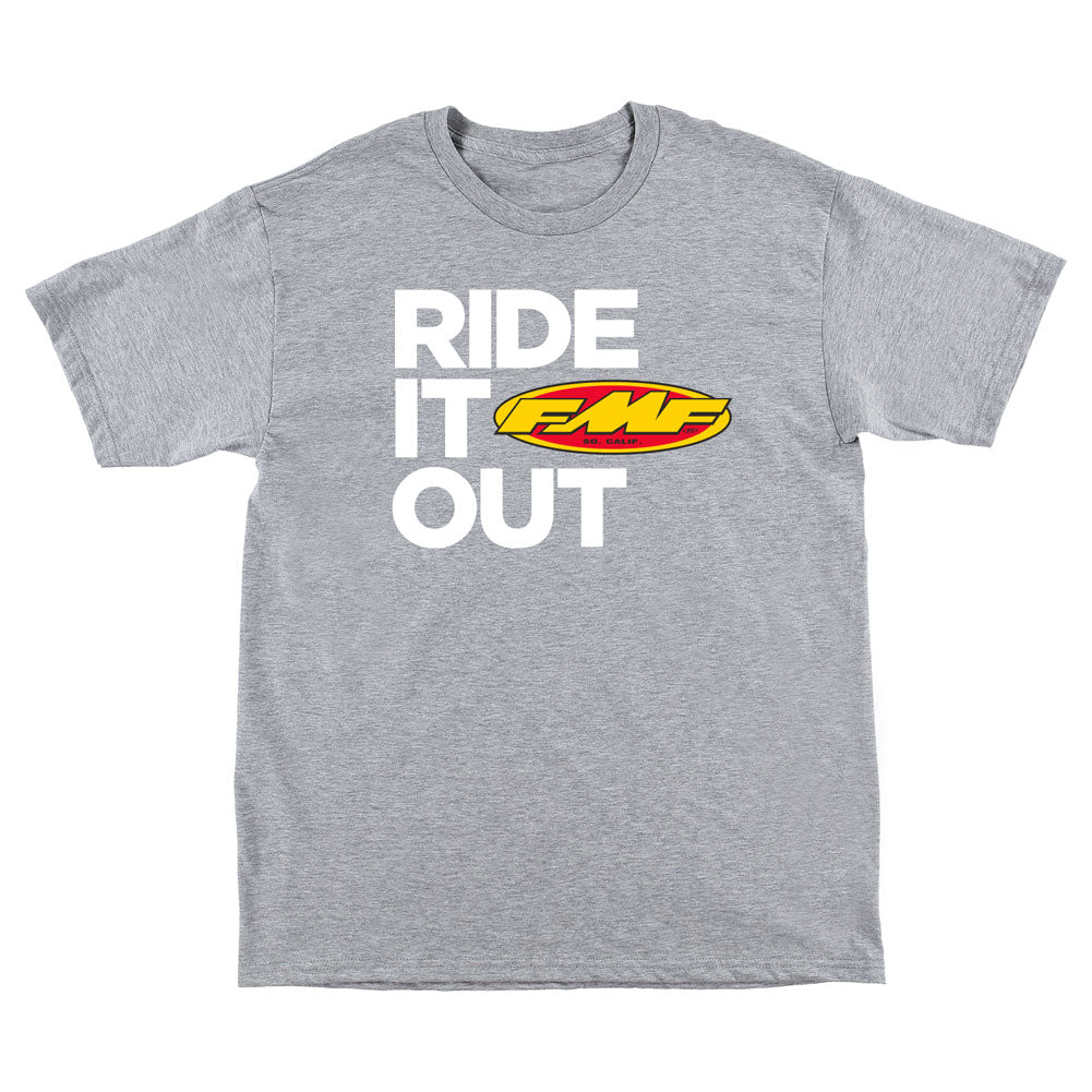 FMF Ride It Out T-Shirt Medium Heather Grey#mpn_SP20118921-HGR-M