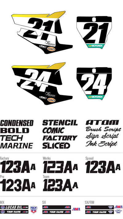 Factory Effex Custom 2021 Rockstar Husqvarna Factory Edition Background#mpn_01-10221