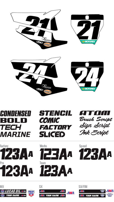 Factory Effex Custom 2021 Rockstar Husqvarna Team Edition Backgrounds#mpn_01-10222