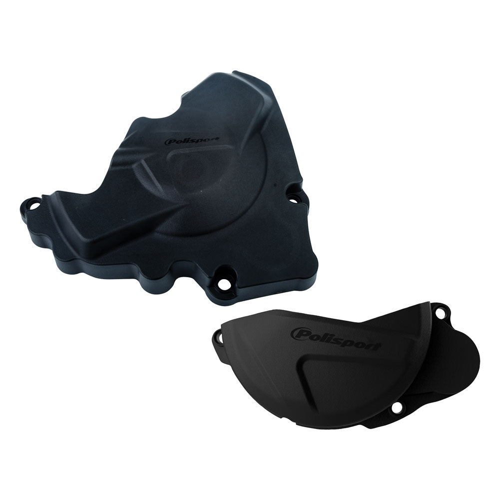 Polisport Clutch & Ignition Cover Protectors Kit#202219-P