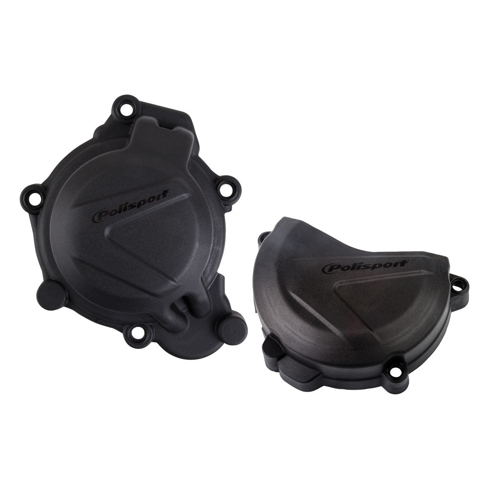 Polisport Clutch & Ignition Cover Protectors Kit#202219-P