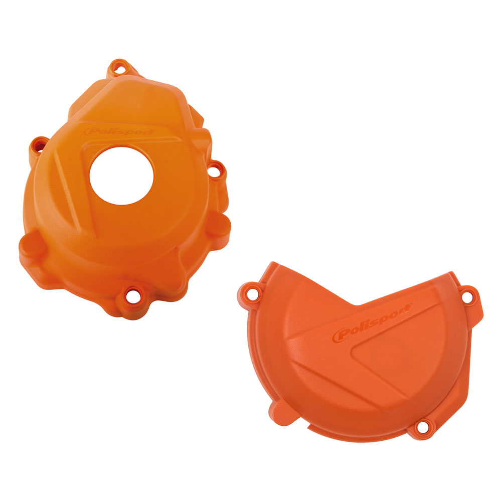 Polisport Clutch & Ignition Cover Protectors Kit#202219-P