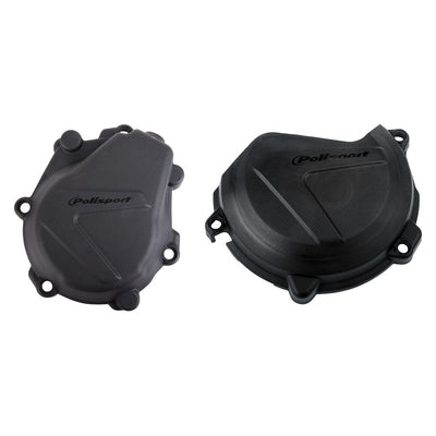 Polisport Clutch & Ignition Cover Protectors Kit#202219-P