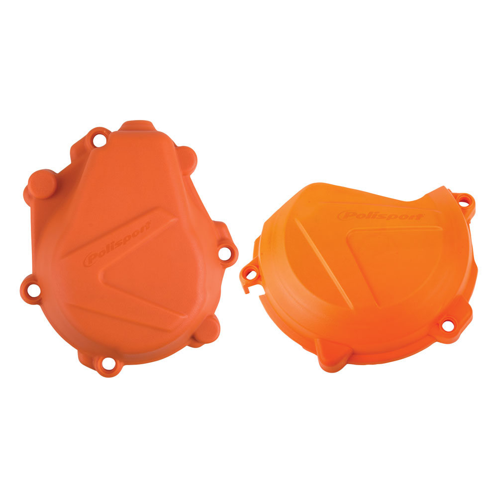 Polisport Clutch & Ignition Cover Protectors Kit#202219-P