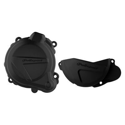 Polisport Clutch & Ignition Cover Protectors Kit#202219-P