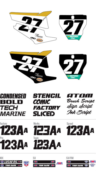Factory Effex Custom 2022 Rockstar Husqvarna Factory Team Backgrounds#mpn_01-10223