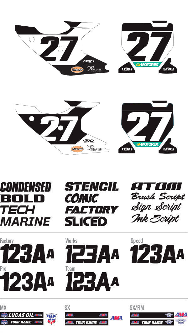 Factory Effex Custom 2023 Rockstar Husqvarna Factory Team Backgrounds#mpn_01-10224
