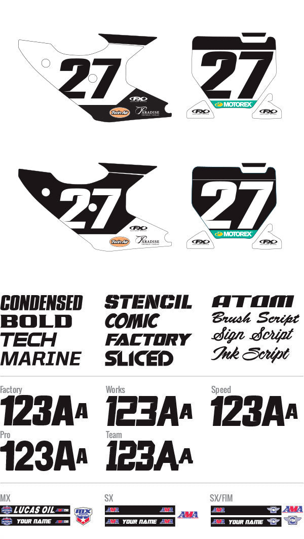 Factory Effex Custom 2024 Rockstar Husqvarna Factory Team Backgrounds#mpn_01-10225