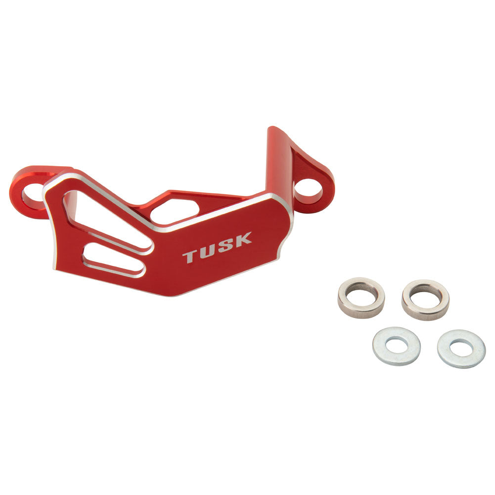 Tusk Billet Rear Caliper Guard Red#mpn_RBCG-101