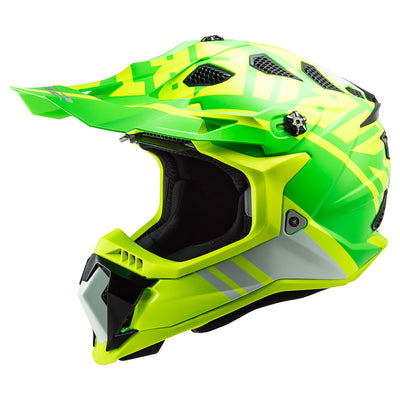 LS2 Subverter Evo Helmet Medium Gammax - Hi-Viz/Green#mpn_700-1163