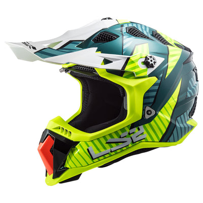 LS2 Subverter Evo Helmet X-Large Astro - Cobalt/Hi-Viz#mpn_700-1115