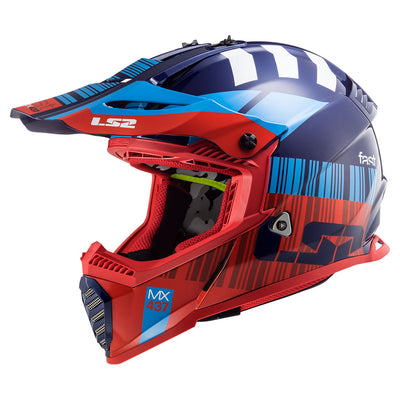 LS2 Gate Xcode Helmet Medium Red/Blue#mpn_437G-1343