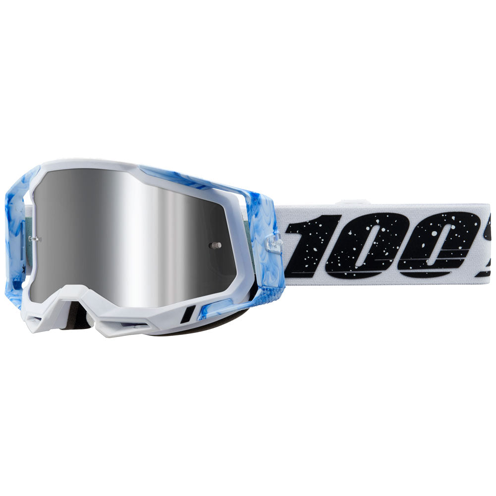100% Racecraft 2 Goggle Mixos Frame/Silver Flash Lens#mpn_50010-00020