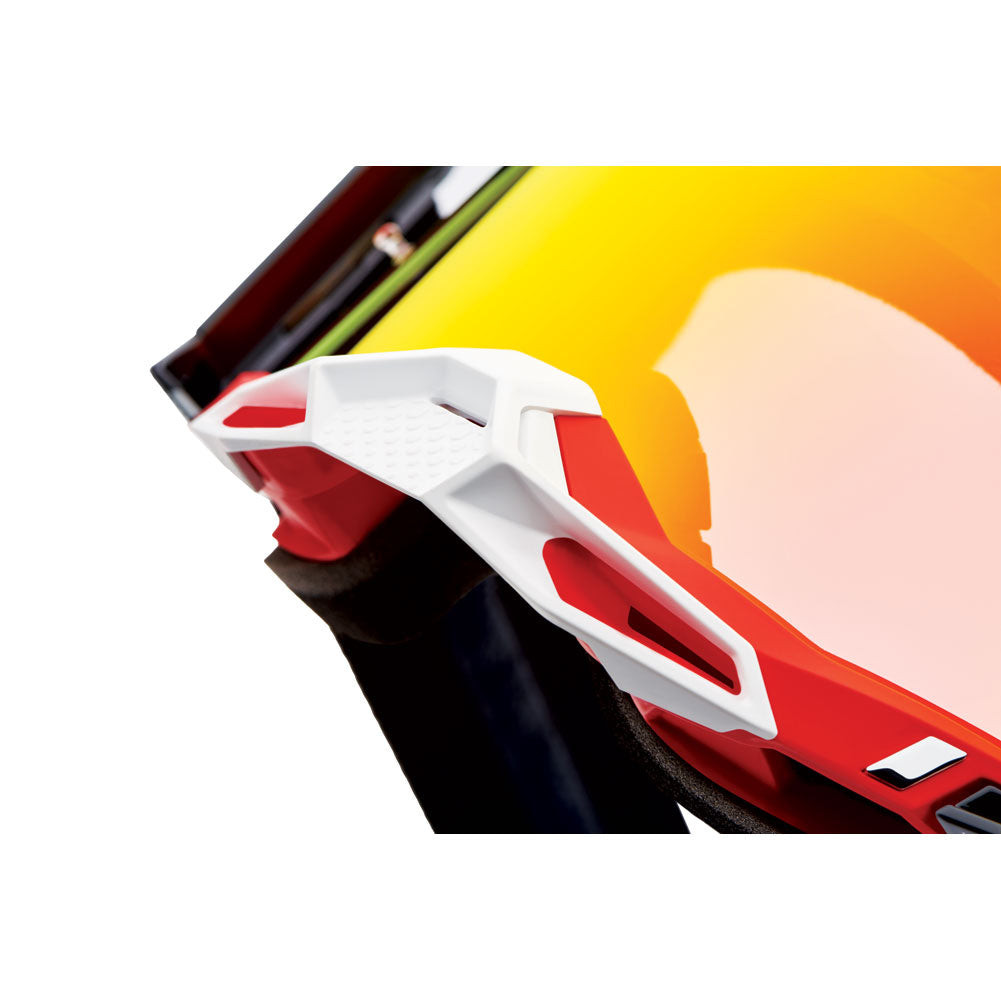 100% Racecraft 2 Goggle Ogusto Frame/Red Mirror Lens#mpn_50010-00024