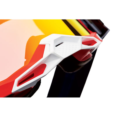 100% Racecraft 2 Goggle Ogusto Frame/Red Mirror Lens#mpn_50010-00024