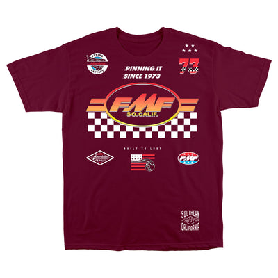 FMF Sponsored T-Shirt Medium Burgundy#mpn_SU21118903-BUR-M