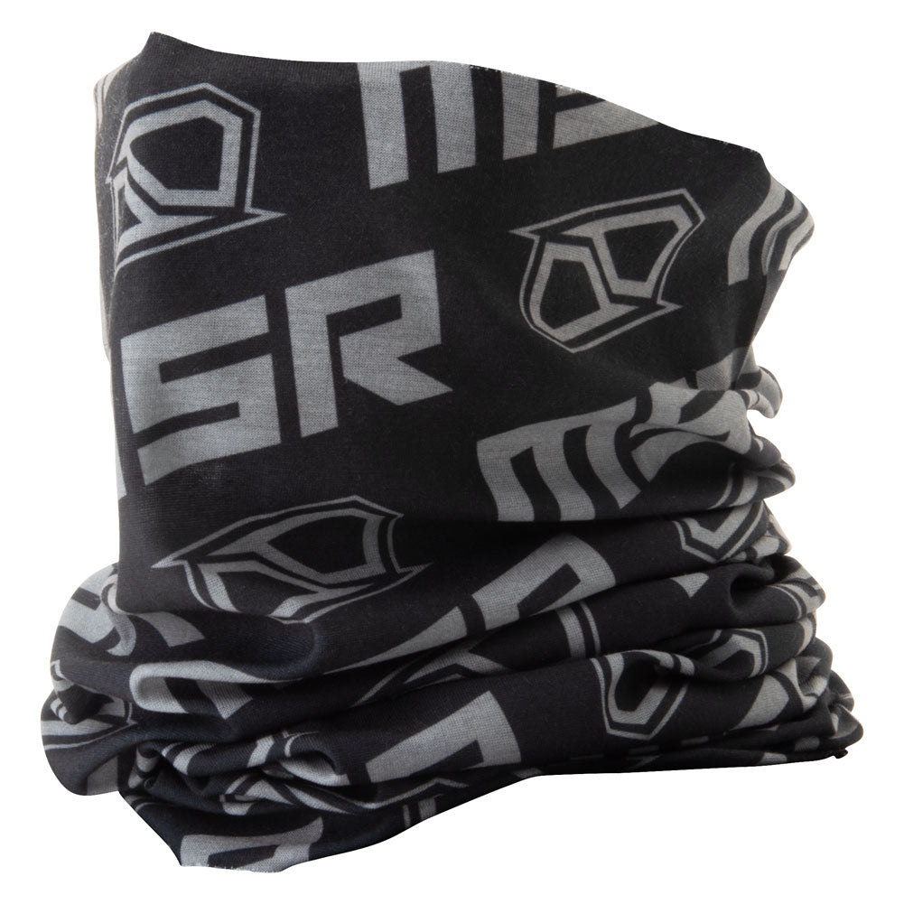 MSR Logo Neck Gaiter Black/Grey One Size Fits All#204-384-0001