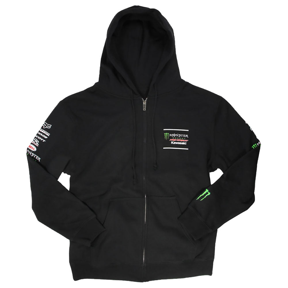 Pro Circuit Monster Team Logo Zip-Up Hooded Sweatshirt #204541-P