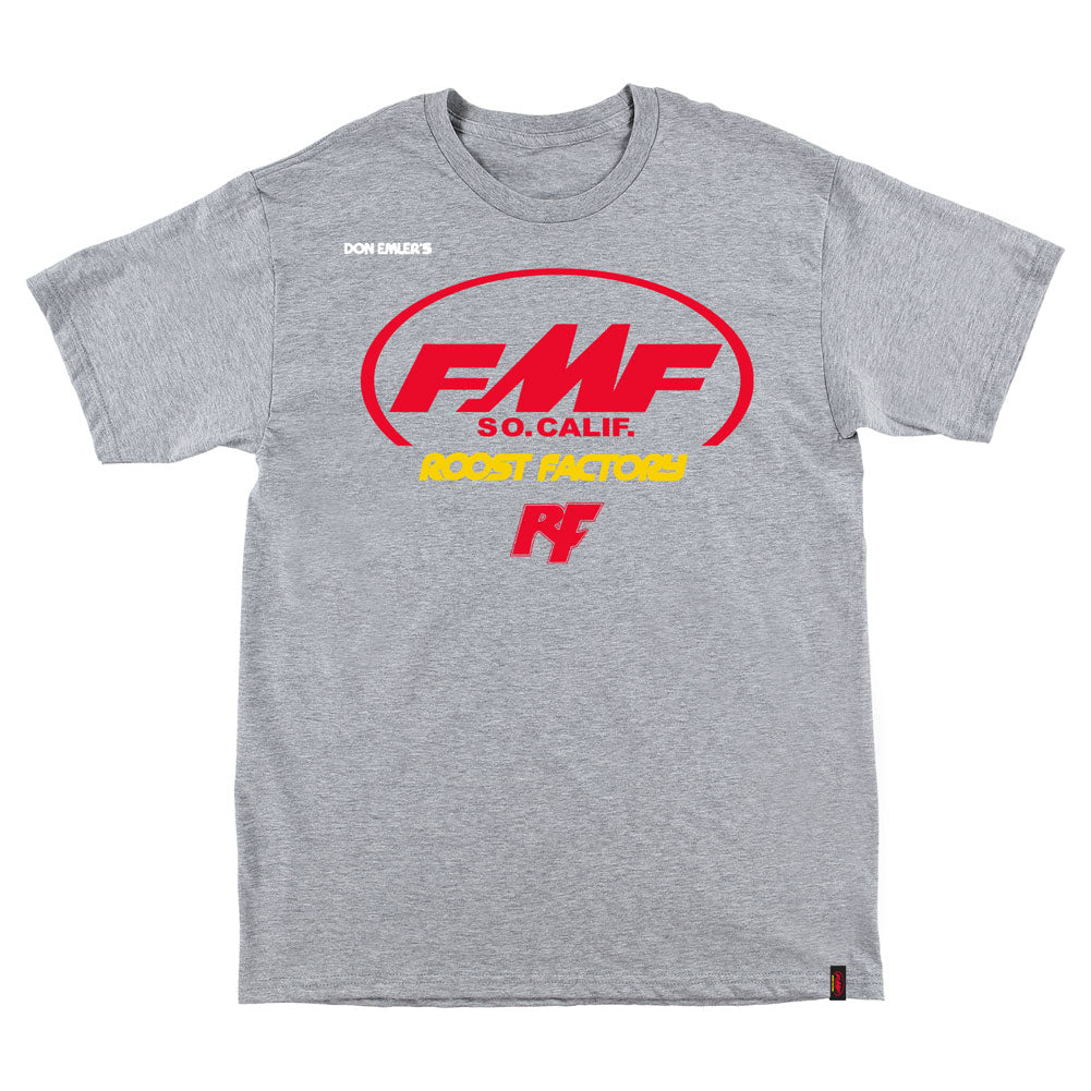 FMF Roost Factory T-Shirt Medium Heather Grey#mpn_FA21118914-HGR-M