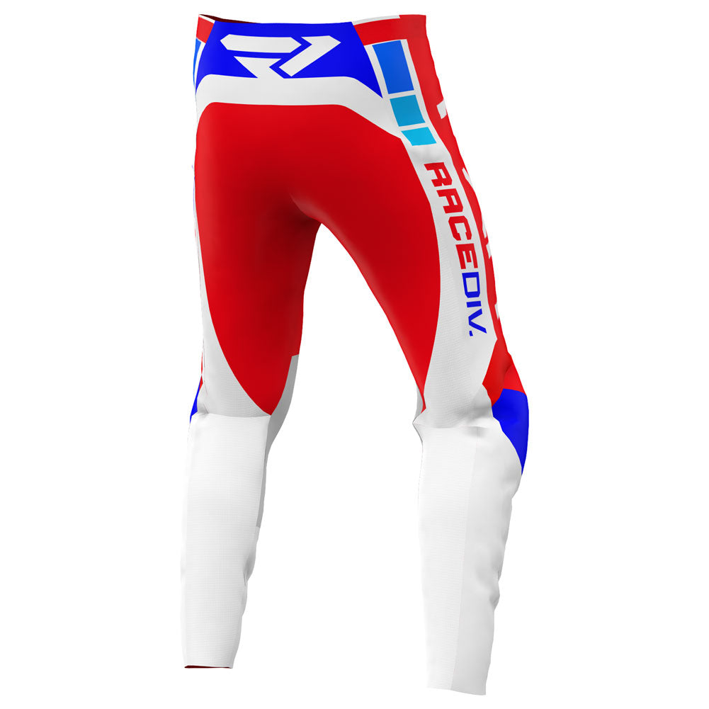 FXR Racing Clutch Pro Pant 2022 36" Red/Blue/White#mpn_223347-2044-36