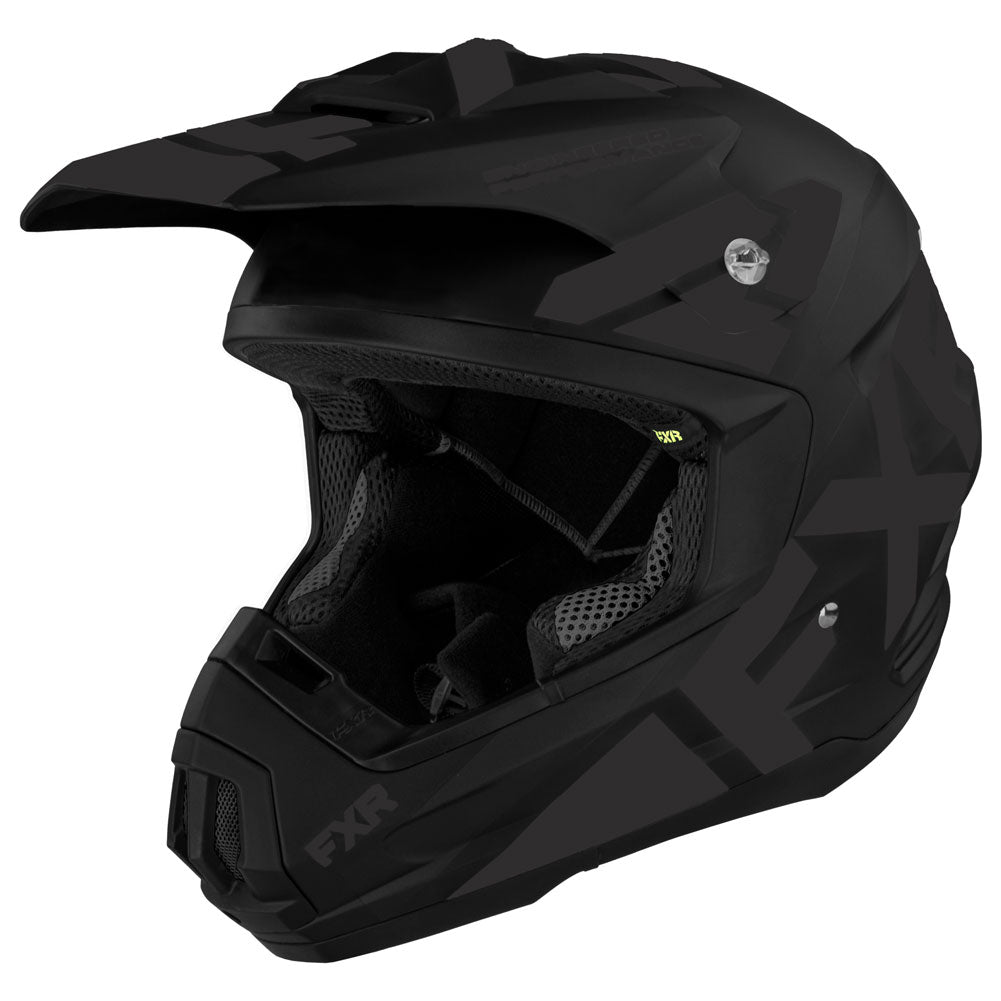 FXR Racing Torque Team Helmet Small Black Ops#mpn_220620-1010-07