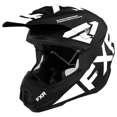 FXR Racing Torque Team Helmet Small Black/White#mpn_220620-1001-07