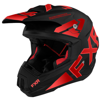 FXR Racing Torque Team Helmet X-Large Black/Red#mpn_220620-1020-16