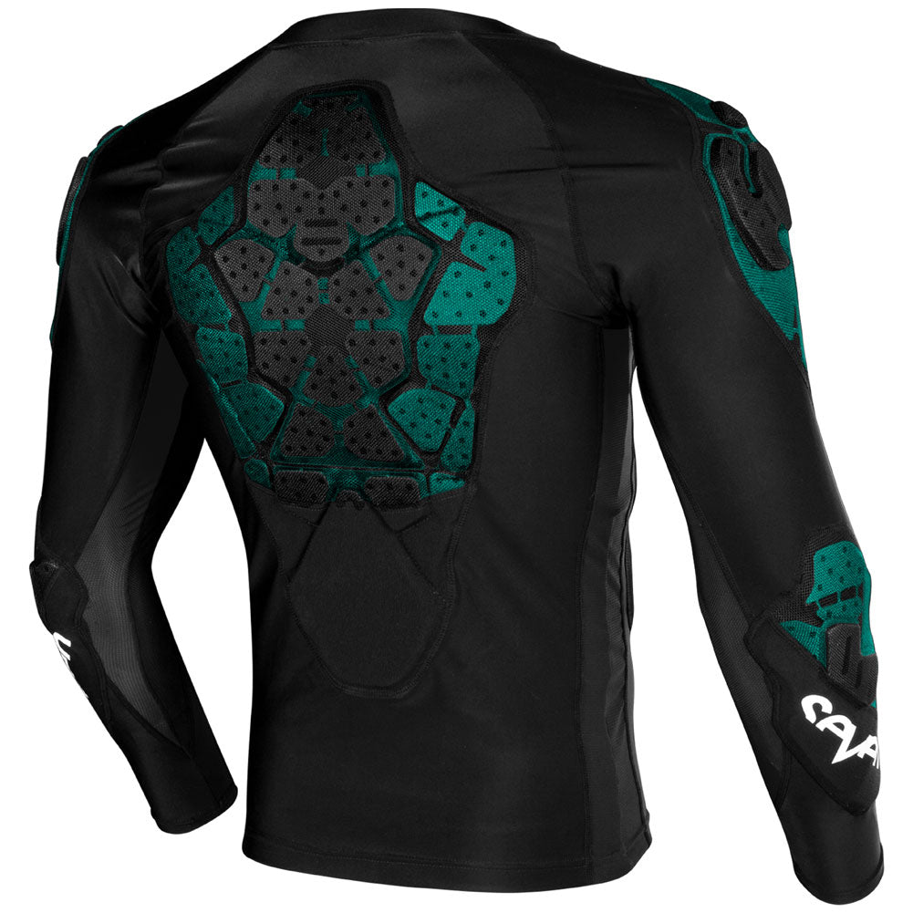 Seven Fusion Compression Jersey Body Protector X-Large Black#mpn_4010006-001-XL