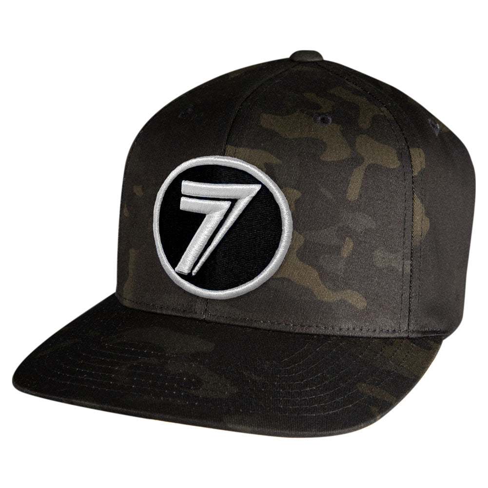 Seven DOT Patch Snapback Hat #206827-P