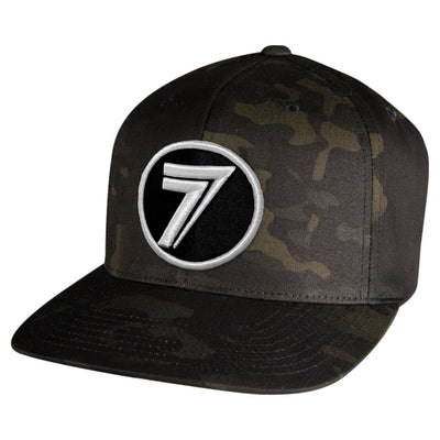 Seven DOT Patch Snapback Hat #206827-P