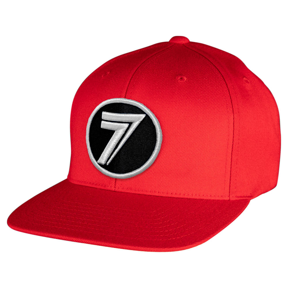 Seven DOT Patch Snapback Hat #206827-P