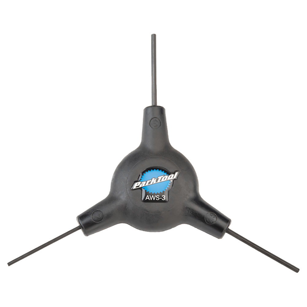 Park Tool USA 3-Way Y Hex Wrench 2, 2.5 and 3mm Hex Keys#mpn_AWS-3