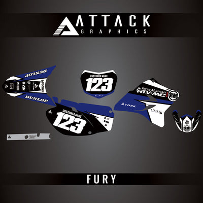 Attack Graphics Custom Fury Complete Bike Graphics Kit#206972-P