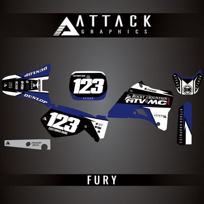 Attack Graphics Custom Fury Complete Bike Graphics Kit#206972-P