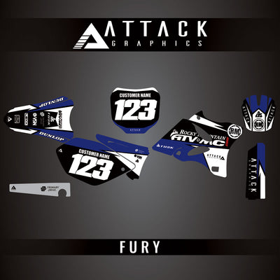 Attack Graphics Custom Fury Complete Bike Graphics Kit#206972-P