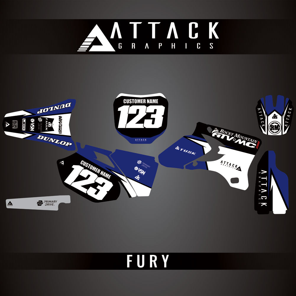 Attack Graphics Custom Fury Complete Bike Graphics Kit#206972-P