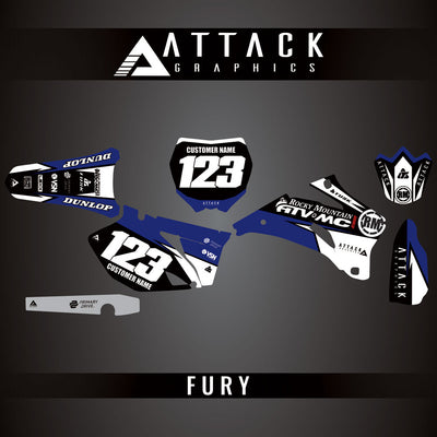 Attack Graphics Custom Fury Complete Bike Graphics Kit#206972-P