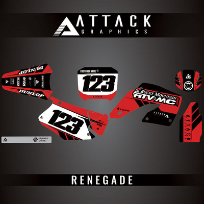 Attack Graphics Custom Renegade Complete Bike Graphics Kit#206979-P