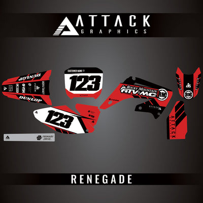 Attack Graphics Custom Renegade Complete Bike Graphics Kit#206979-P