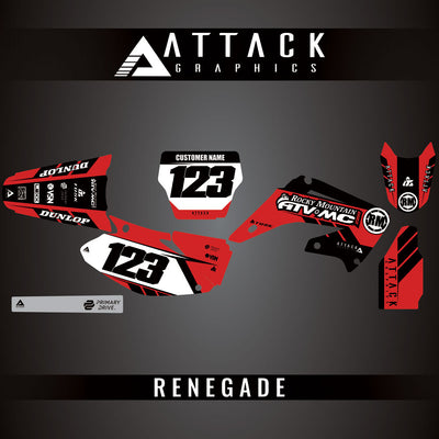 Attack Graphics Custom Renegade Complete Bike Graphics Kit#206979-P