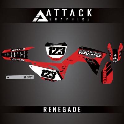 Attack Graphics Custom Renegade Complete Bike Graphics Kit#206979-P