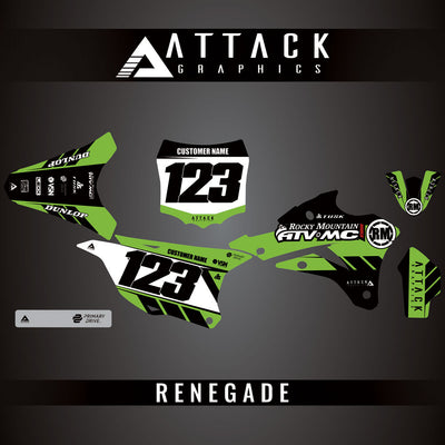 Attack Graphics Custom Renegade Complete Bike Graphics Kit#206979-P