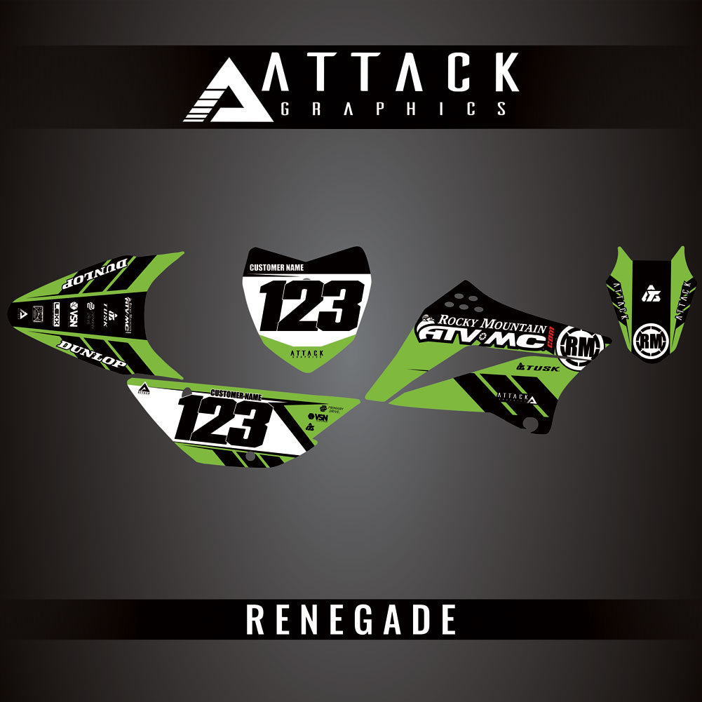 Attack Graphics Custom Renegade Complete Bike Graphics Kit#206979-P