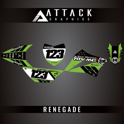 Attack Graphics Custom Renegade Complete Bike Graphics Kit#206979-P