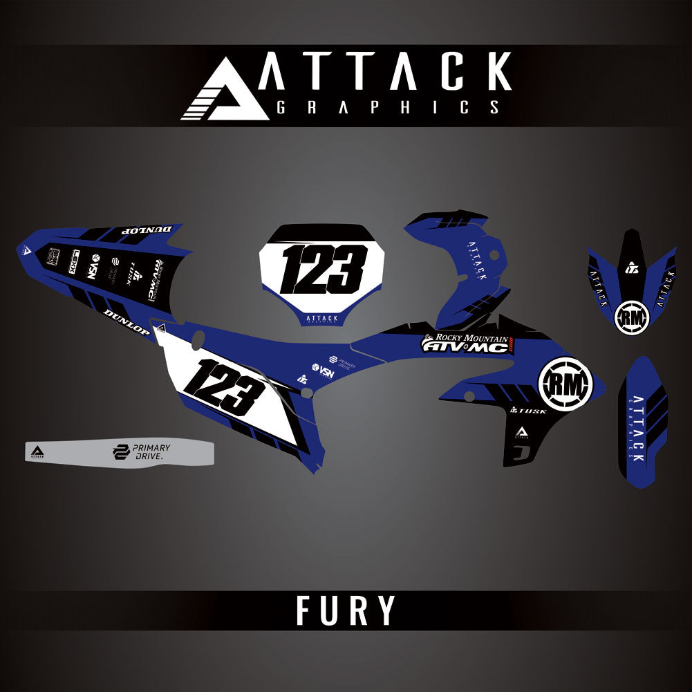 Attack Graphics Custom Renegade Complete Bike Graphics Kit#206979-P