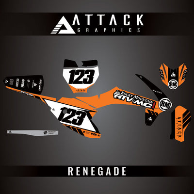 Attack Graphics Custom Renegade Complete Bike Graphics Kit#206979-P