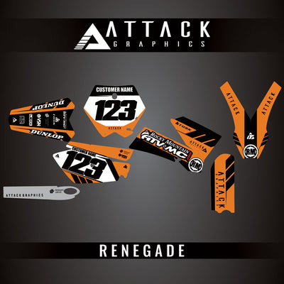 Attack Graphics Custom Renegade Complete Bike Graphics Kit#206979-P